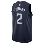 Maillot NBA Los Angeles Clippers Kawhi Leonard Nike 2023-24 City Edition Navy Swingman - Homme